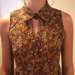 Vintage vibes floral dress
